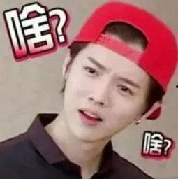 吃瓜鹿晗表情包,鹿晗表情包横扫网络，吃瓜群众笑翻天