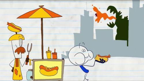 小蓝天天吃瓜,每日一瓜，趣味盎然